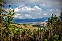 View Towards the Valley of Granby Colorado